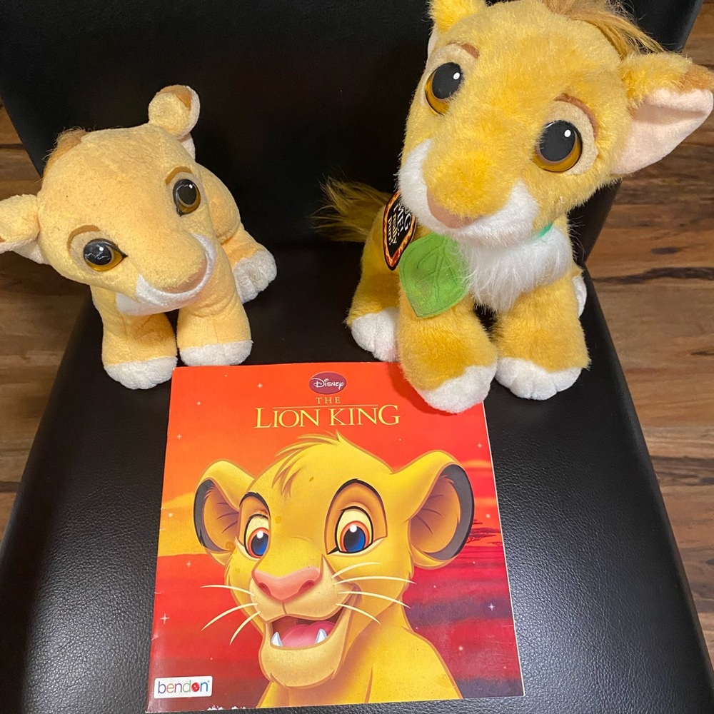 Disney The Lion King Plush Toy Set - Yellow